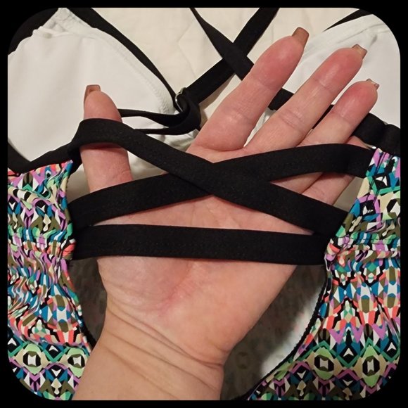 NEXT || Multi-colour Tankini (SIZE 34D) - Picture 4 of 7